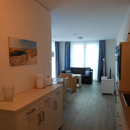 32, Apartmenthaus Hafenspitze, Blickrichtung Binnenhafen Nordoffenes Апартаменты Эккернфёрде